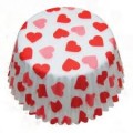 Heart Cupcake Cases - Large